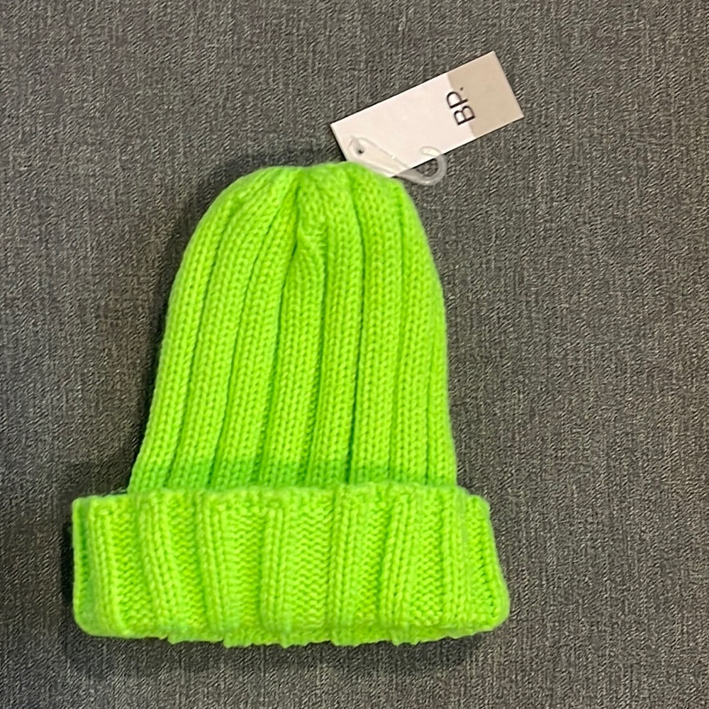 BP. Beanie Neon Green NWT